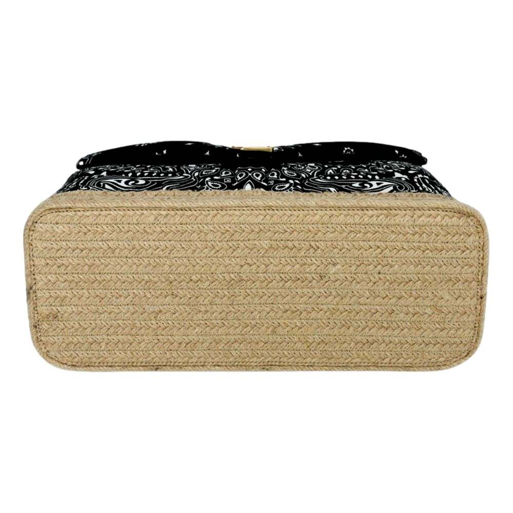 Saint Laurent Loulou Black Paisley Quilted Cross Body - Picture 4 of 8